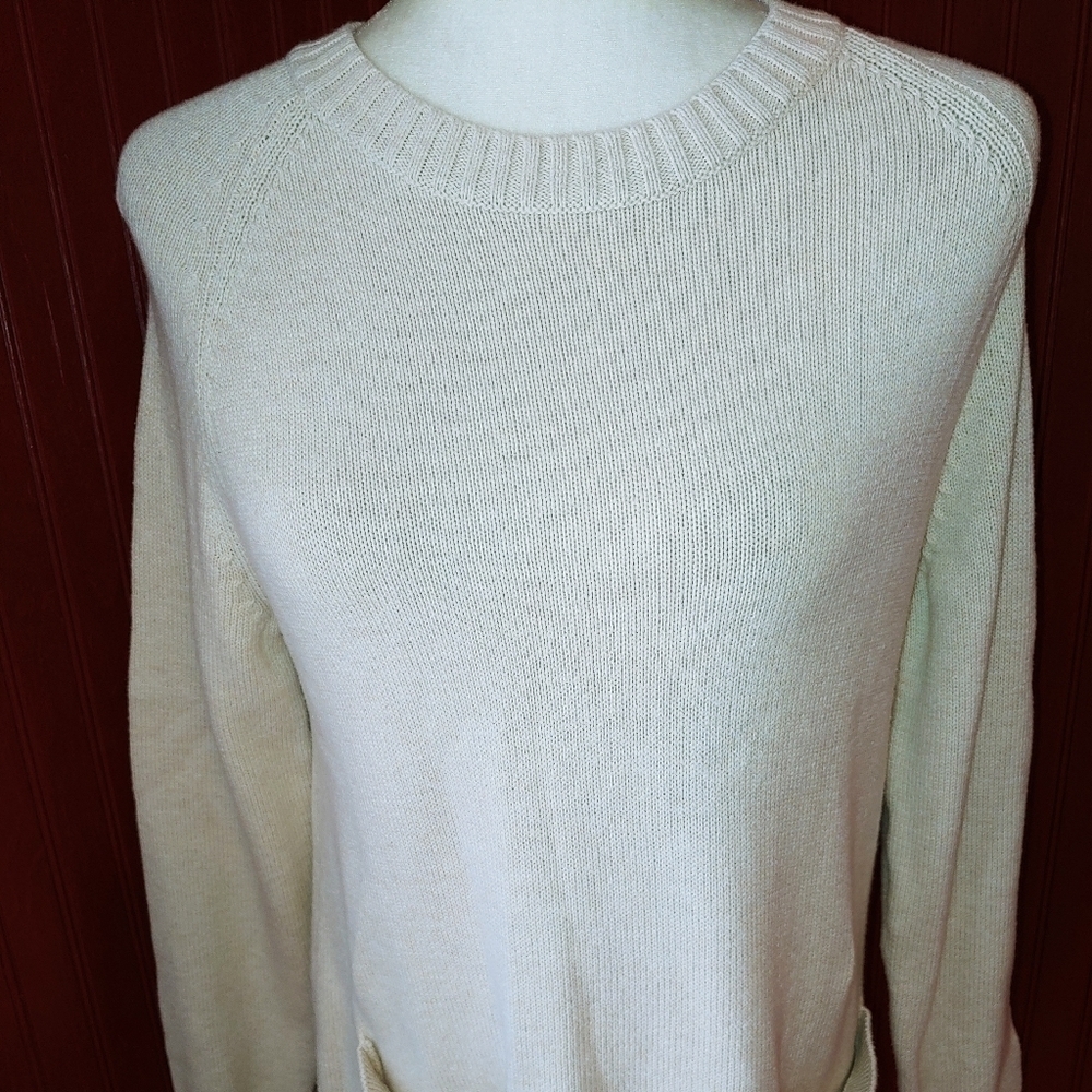 Jeanne Pierre Cotton Sweater M